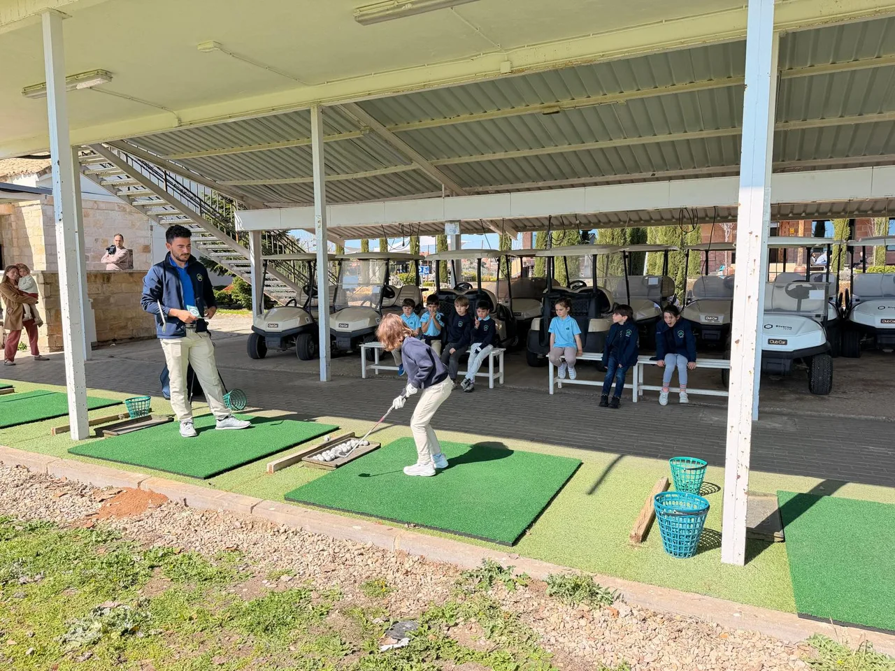 Clases de golf junior