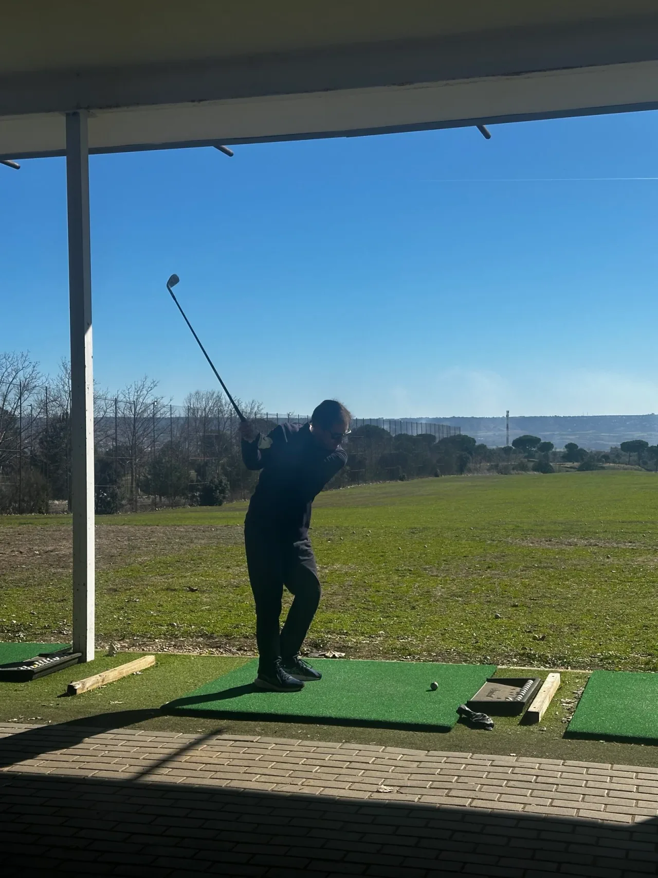 Swing en el driving range