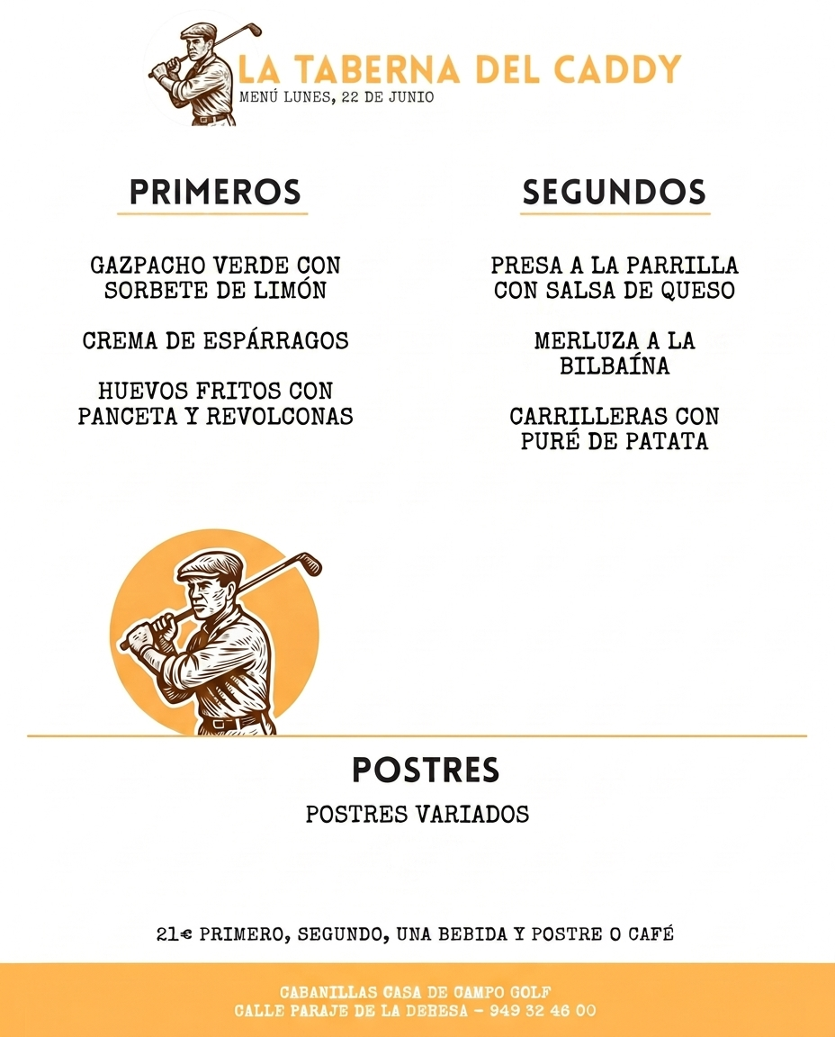 Menú del día — 2026-06-21